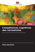 Compétences cognitives des normalistas: dans la production de textes académiques 6206345874 Book Cover