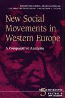 New Social Movements in Western Europe: A Comparative Analysis 0816626715 Book Cover