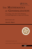 The Mathematics of Generalization (Santa Fe Institute Studies,)