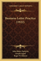 Business Letter Practice 1345556055 Book Cover