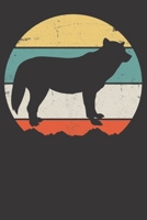 Notebook: Wolf College Ruled 6x9 120 Pages 1088878814 Book Cover