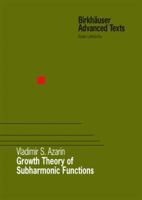 Growth Theory of Subharmonic Functions 0764388851 Book Cover