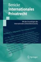 Internationales Privatrecht: Mit Den Grundzugen Des Internationalen Zivilverfahrensrechts 3540487328 Book Cover