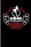 MMA Mixed Martial Arts: MMA Karate Fighting notebooks gift (6x9) Dot Grid notebook to write in 1097266850 Book Cover