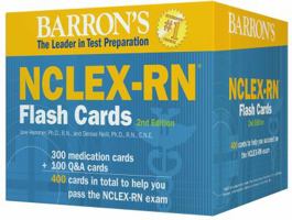 Barron's NCLEX-RN Flash Cards 143807607X Book Cover