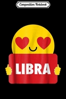 Composition Notebook: Libra Heart Eye Horoscope Journal/Notebook Blank Lined Ruled 6x9 100 Pages 1673635121 Book Cover