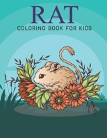 Rat Coloring Book For Kids: An Kids Coloring Book with Stress Relieving Rat Designs for Kids Relaxation. B08LN5KQ6R Book Cover