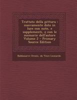 Trattato Della Pittura; Volume 2 1018524002 Book Cover