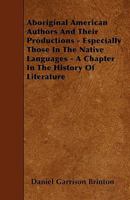 Aboriginal American Authors 1461143519 Book Cover