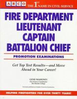 Arco Fire Department, Lieutenant, Captain, Battalion Chief (Arco Civil Service Test Tutor) 0133183610 Book Cover