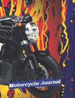 Motorcycle Journal: Personal Blank Notebook with Lines for Writing & Journaling (volume 4) 1697325165 Book Cover