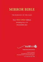 TEXT ONLY MIRROR BIBLE 2024 Edition B0CV74PVRZ Book Cover