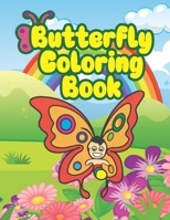 Butterfly coloring book: Great gift for kids ages 3-8, Children activity book, Perfect gift book for kids. B0892HV1FK Book Cover