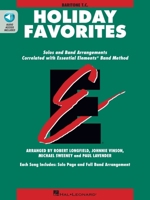 Essential Elements Holiday Favorites: Baritone T.C. Book with Online Audio (Essential Elements Band Folios) 1540027996 Book Cover