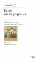 Epitre Sur Les Propheties 2711627748 Book Cover