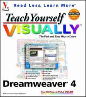 Teach Yourself VISUALLY Dreamweaver 4 0764508512 Book Cover
