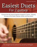 Easiest Duets for 2 Guitars: Notation only Edition B0GYWD9RSN Book Cover