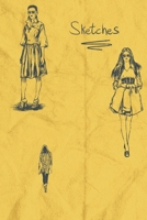 Sketches 120 dotted Pages 6x9 inch Notebook 167624218X Book Cover