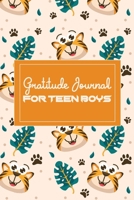 Gratitude Journal For Teen Boys: Interactive journaling book to cultivate the habit of gratitude 3 month guide for kids - boys / girls 1657616665 Book Cover