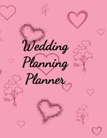 Wedding Planning Planner: The Best Wedding Planner Book and Organizer with Planning Checklists To Do Before You Say I Do! Pink Love Hearts on a Pink Glossy Cover 1074371070 Book Cover