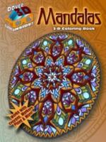 3-D Coloring Book--Mandalas 0486489256 Book Cover