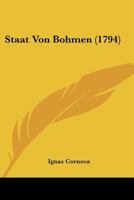 Staat Von Bohmen 110465749X Book Cover