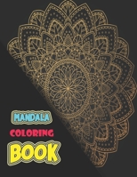 Mandala Coloring Book: Easy mandala coloring book- mandala coloring book nursing B08YQQWQJB Book Cover