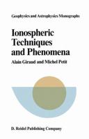 Ionospheric Techniques and Phenomena 9027704996 Book Cover