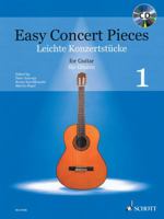 Easy Concert Pieces - Volume 1 - Guitar - edition with CD - ( ED 21636 ) 3795747570 Book Cover