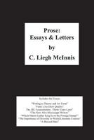 Prose: Essays and Personal Letters 0965577554 Book Cover