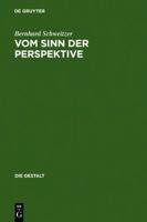 Vom Sinn Der Perspektive 3111053334 Book Cover