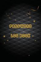 Password Log Book: Internet password organizer, Password log book, Keep track of usernames, Passwords, web addresses in one easy  (Black Design) (password book) 1691221678 Book Cover