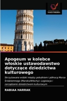 Apogeum w kolebce wloskie ustawodawstwo dotycz&#261;ce dziedzictwa kulturowego 6203677183 Book Cover