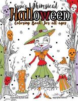 Susie's Whimsical Halloween Coloring Book for All Ages 1548052876 Book Cover