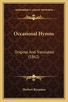 Occasional Hymns 1437070337 Book Cover