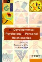 The Developmental Psychology of Personal Relationships (Wiley Series on Social and Personal Relationships) 047199880X Book Cover