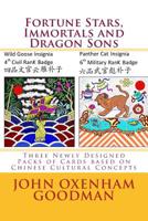 Fortune Stars, Immortals and Dragon Sons : Three Newly Designed Packs of Cards Based on Chinese Cultural Concepts 1973812509 Book Cover