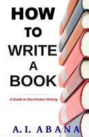 How to Write a Book 1546701753 Book Cover