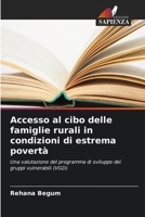 Accesso al cibo delle famiglie rurali in condizioni di estrema povertà (Italian Edition) 6209780253 Book Cover