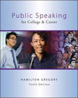 Public Speaking for College & Career Mesa Community College by Hamilton Gregory 0072905751 Book Cover