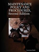 Maintenance Policy and Procedures 0615193188 Book Cover