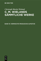 Vermischte Prosaische Aufs�tze 311125061X Book Cover