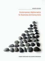 Contemporary Mathematics for Business and Consumers (with CD-ROM) 0030259649 Book Cover