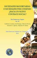 Sociedades Mayoritarias O Sociedades Por Consenso: The Democracy Papers No. 10 149752993X Book Cover