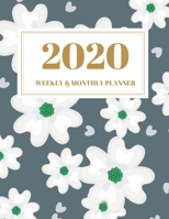 2020 Weekly & Monthly Planner: Improve your Personal & Business Time Management with this Organizer, Activity Planner (1 Jan / 31 Dec - 133 Pages) 169266056X Book Cover