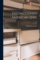 Distinguished American Jews; 6 1014369436 Book Cover