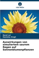 Auswirkungen von simuliertem saurem Regen auf Sonnenblumenpflanzen (German Edition) 6208933749 Book Cover