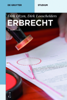 Erbrecht (De Gruyter Studium) 3110486652 Book Cover