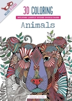 3D Coloring Animals 1626864586 Book Cover