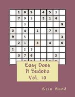 Easy Does It Sudoku Vol. 10 1500960144 Book Cover